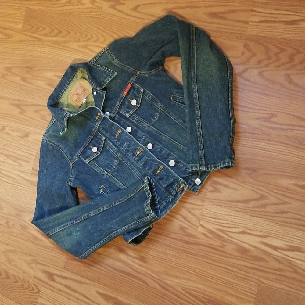 Lucky brand jean jacket‎ med